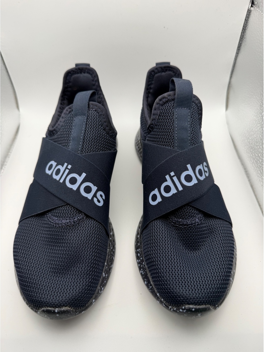 Adidas Cloudfoam Comfort Black Athletic Sneakers